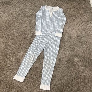 Roller Rabbit Blue and White Elephant Pajama Top